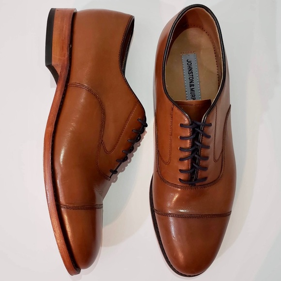 johnston & murphy melton cap toe oxford